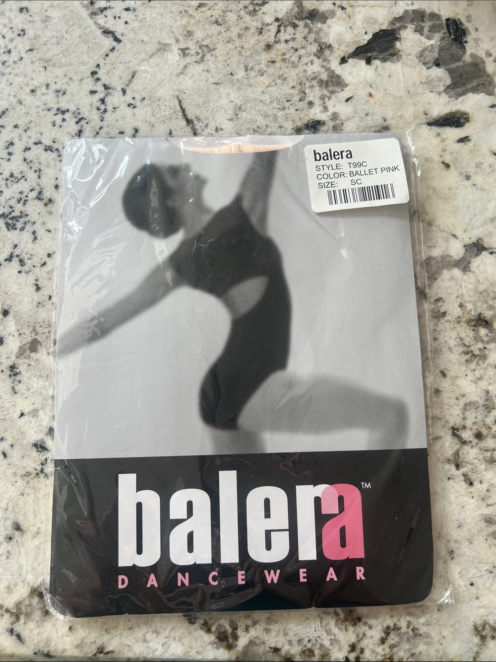 balera Peach Ballet Tights